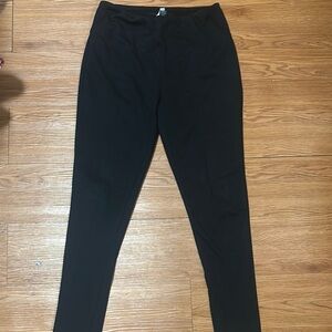 Apt. 9 Classic Black Stretchy Trousers So Comfortable Yet Classy Size Medium